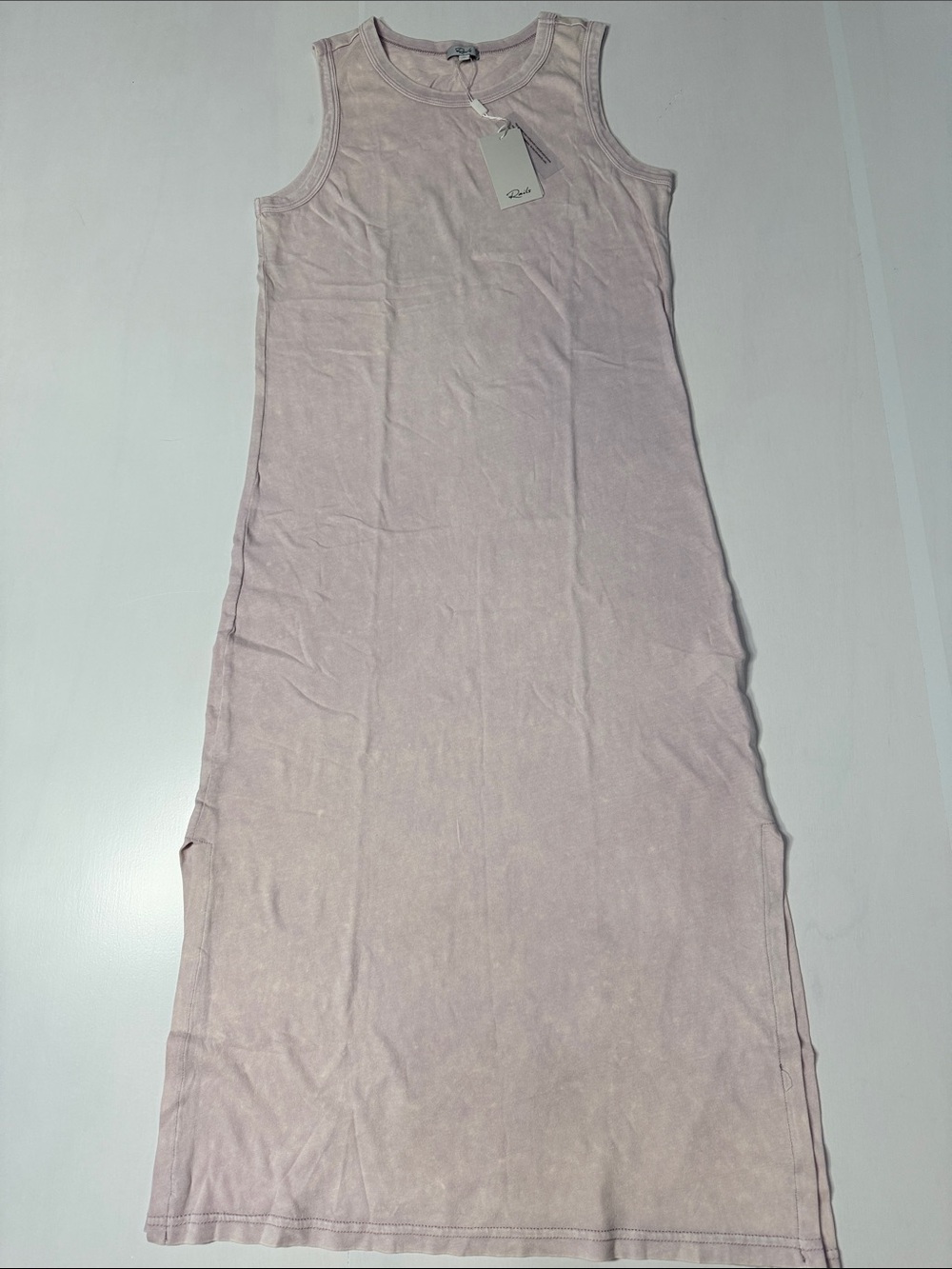Rails Midi Cotton Tank Dress Lavender Acid Wash M NWT
